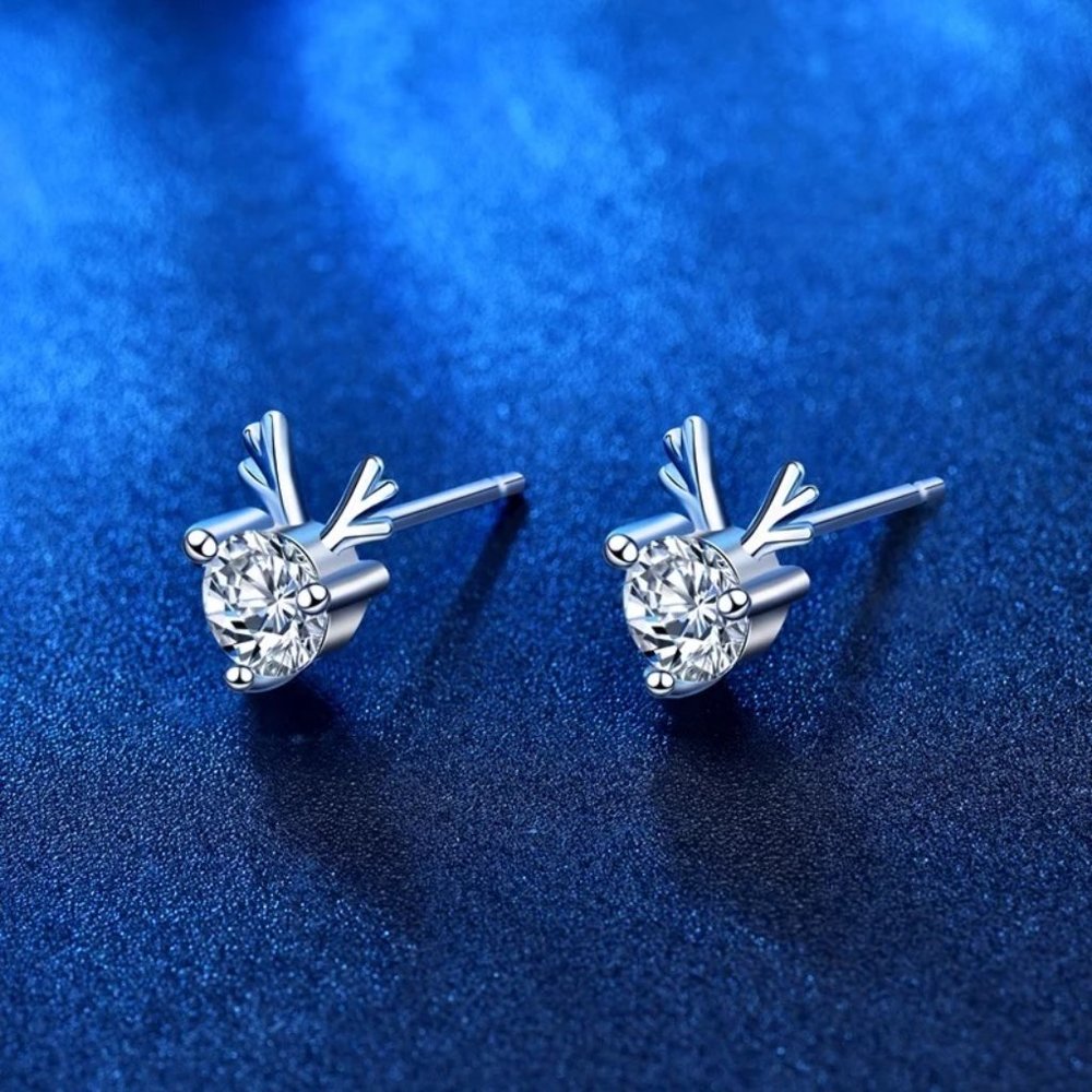 1ct. t.w. Diamond Earrings - Picture 5 of 13